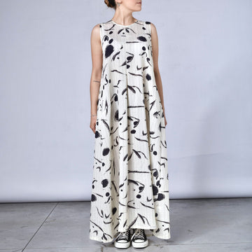 Women Dress - Painted Cream -240461