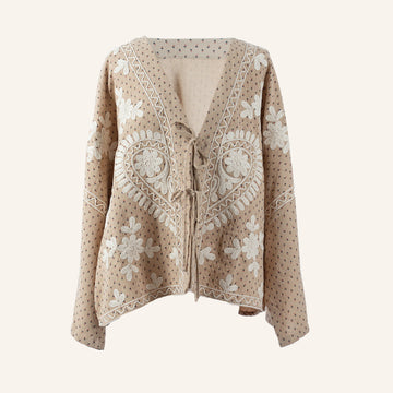 VESTE GILET - BEIGE - BH5076
