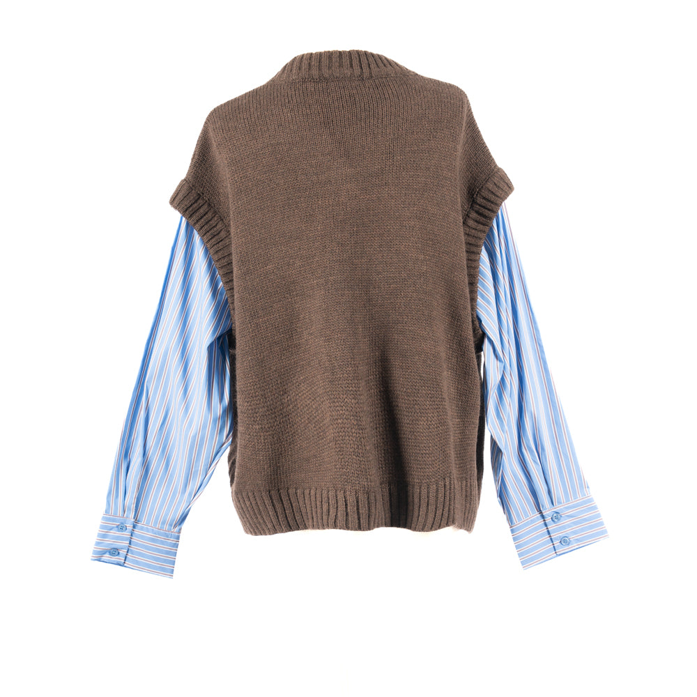 JERSEY CUELLO - ZD0062 - BROWN