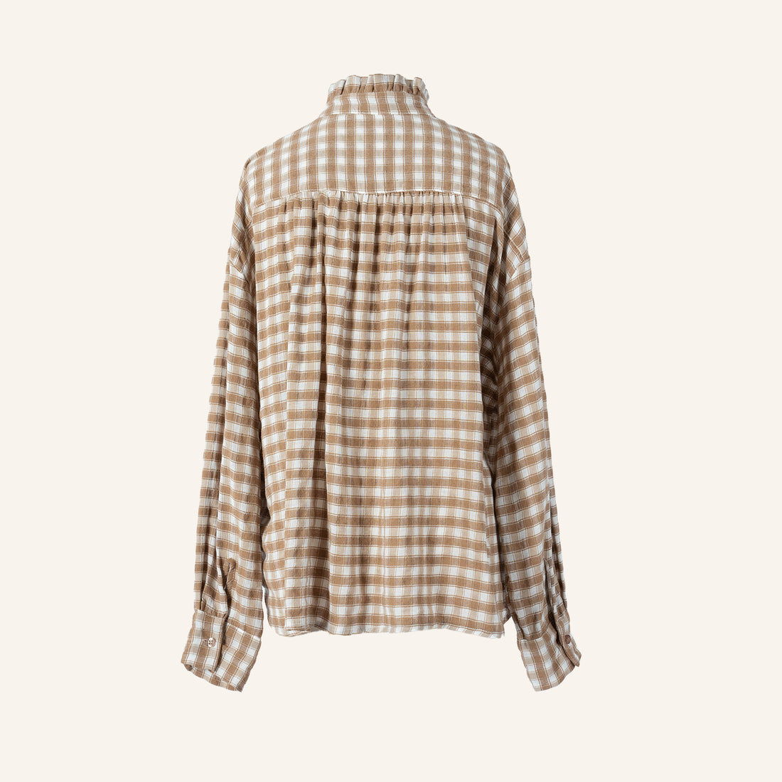 CHEMISE/TUNIQUE - BROWN - IS100246
