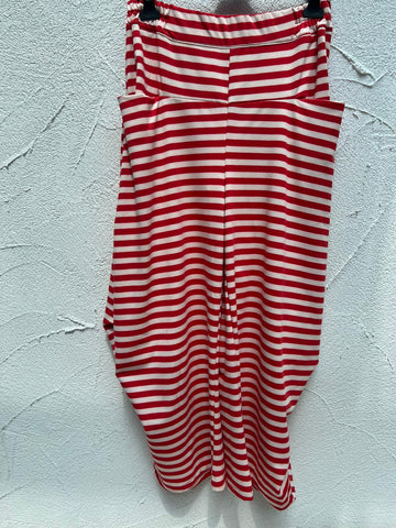 PANTALONI DA DONNA - OFF WHITE & RED - 6623
