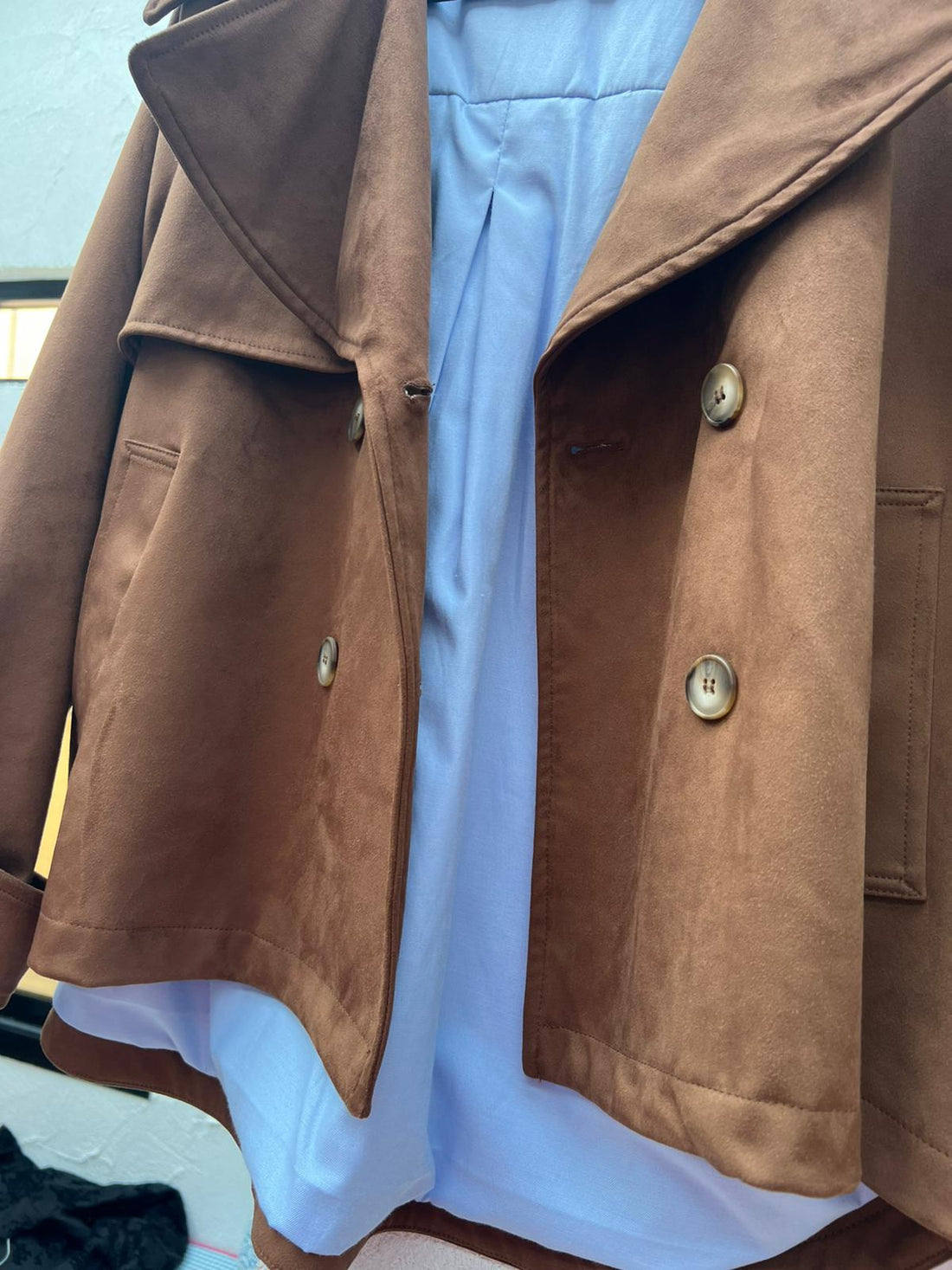 GIACCA C1 - BROWN - S25J199