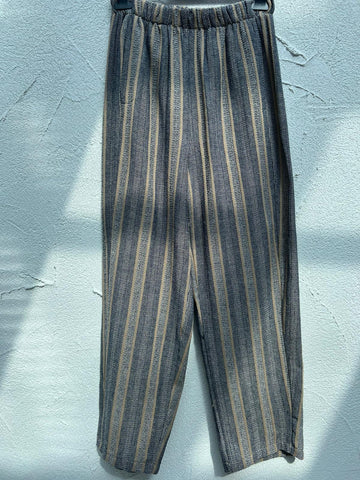PANTALON - BEIGE & NAVY BLUE - ART-IS950053H-GA2