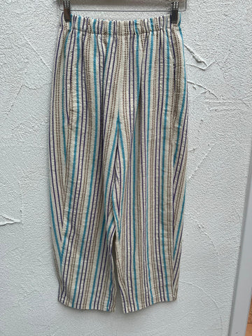 PANTALON - WHITE & BLUE - 21469