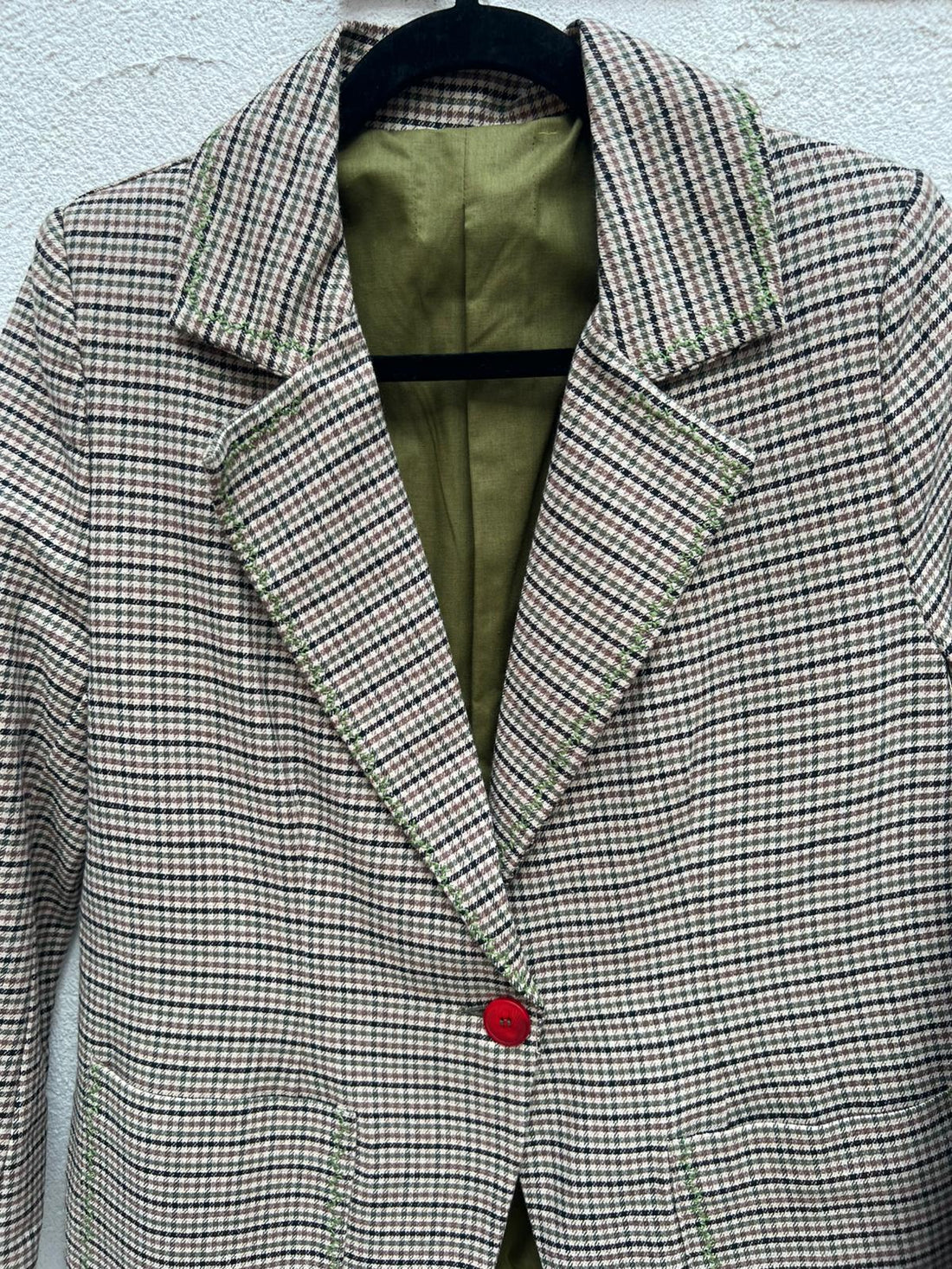VESTE GILET - OLIVE GREEN - 2000109BSANJUAN