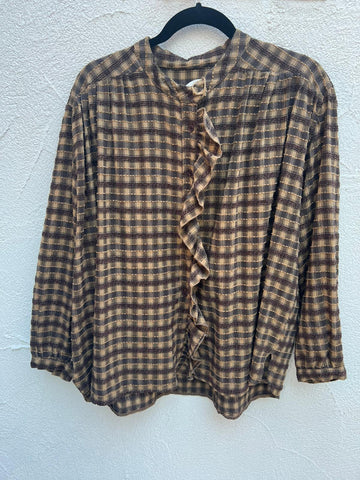 CHEMISE/TUNIQUE - BROWN - 19789EDNA