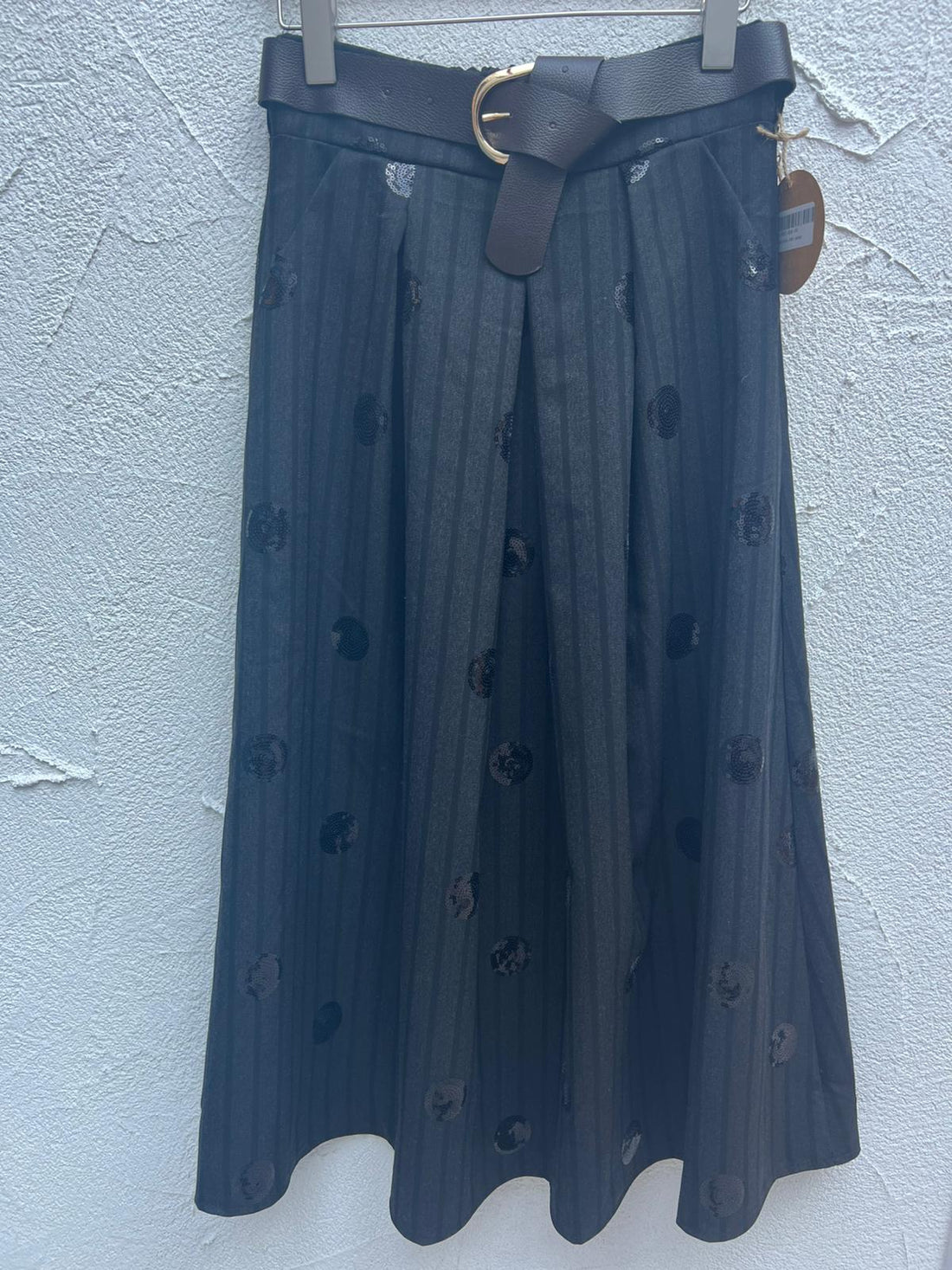 JUPE/SKIRT - 52123-POST - BLACK