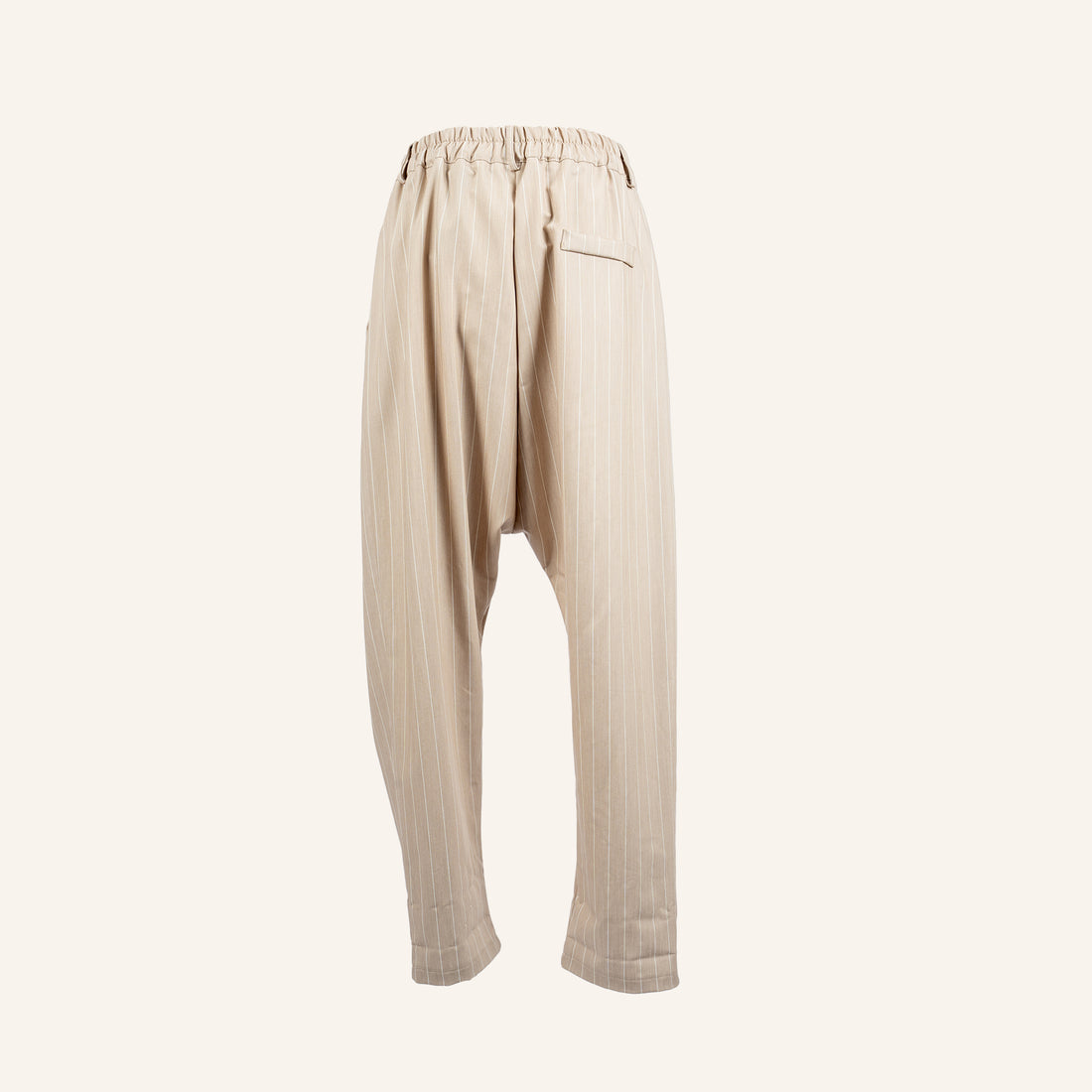 Pantaloni da donna - Beige & White - 6329