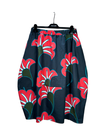 Anfora Skirt Printed Popeline- Euka