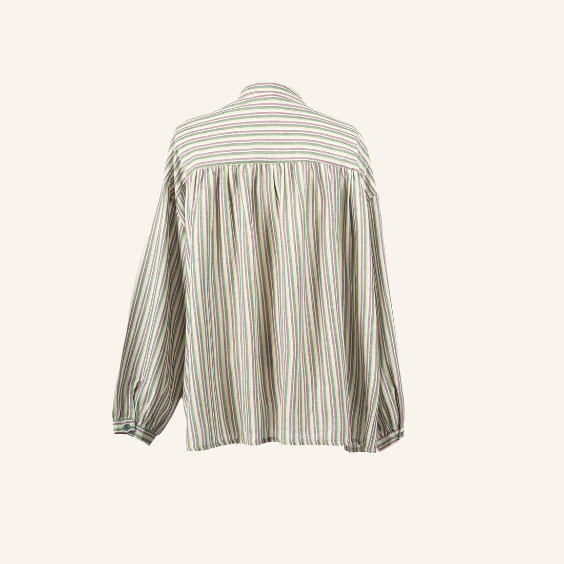 CHEMISE / TUNIQUE - PURPLE & GREEN - 1100626COT