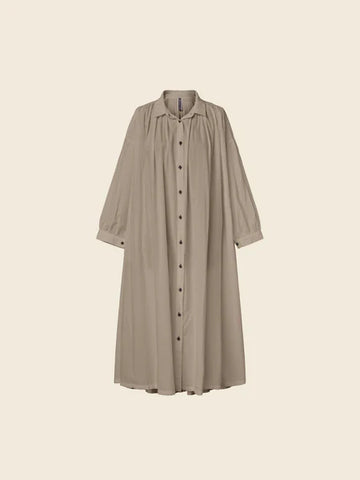 MUD - COTTON MUSLIN CHEMISIER DRESS - 111080