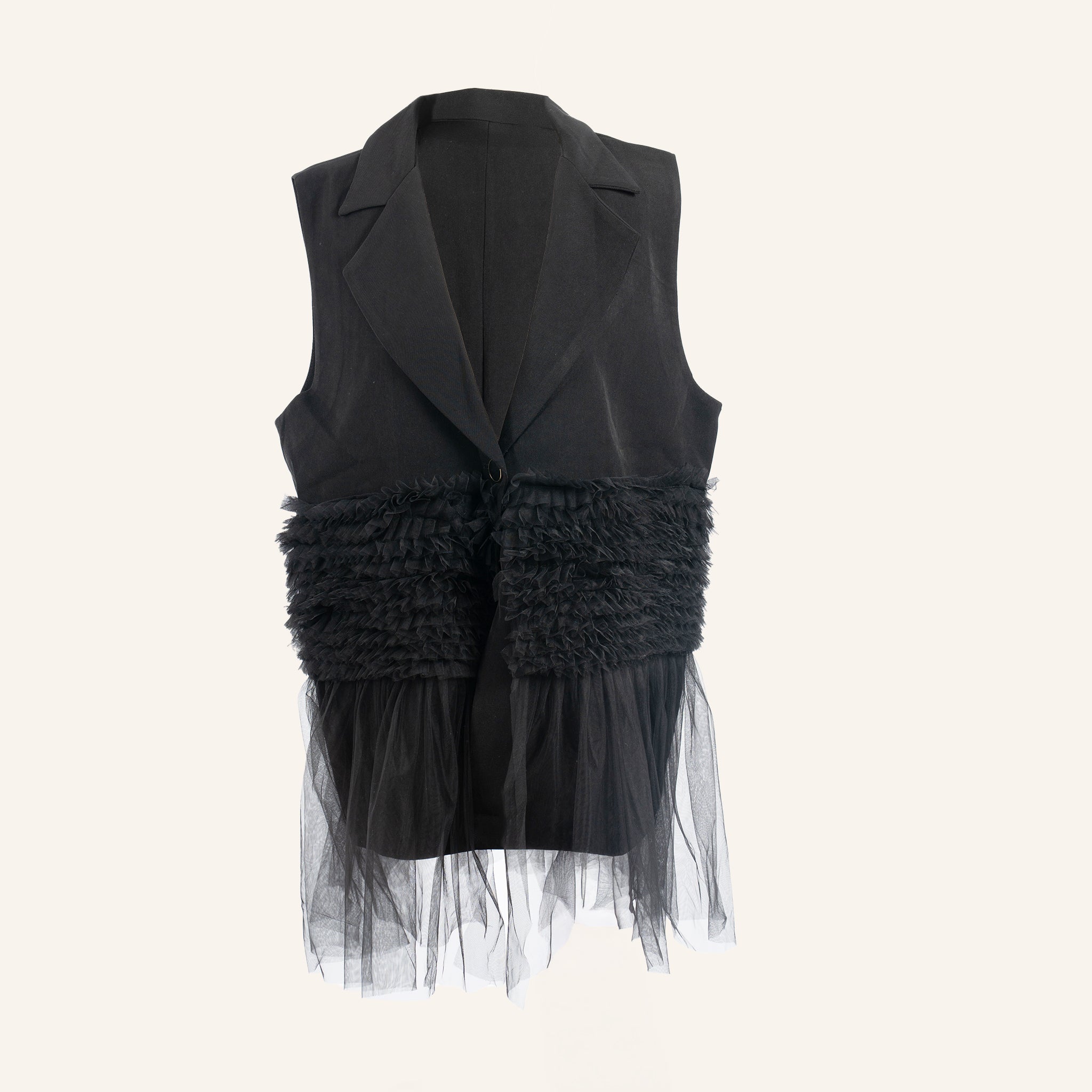 Chaleco tull - Black - DM1530