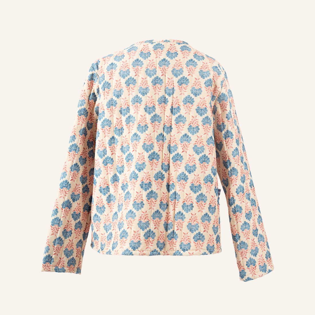 VESTE GILET - BLUE & PINK - 33049