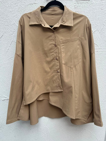 WOMEN SHIRT - BEIGE - 9276