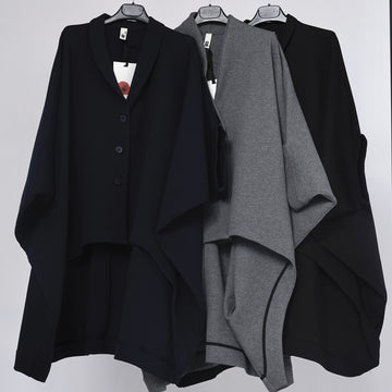 WOMAN JACKET - NAVY BLUE - 125115