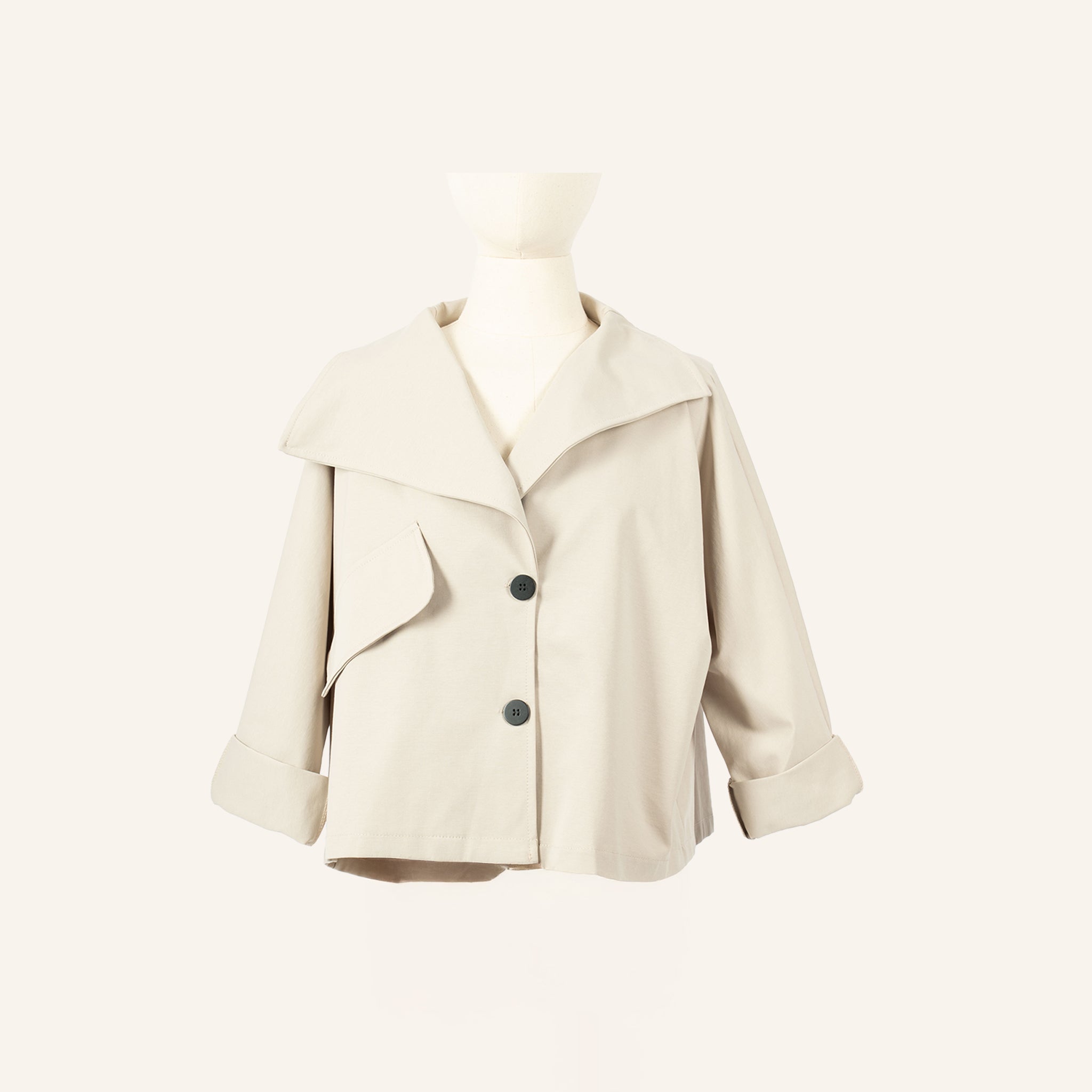 Giacca da donna - Beige - 8593