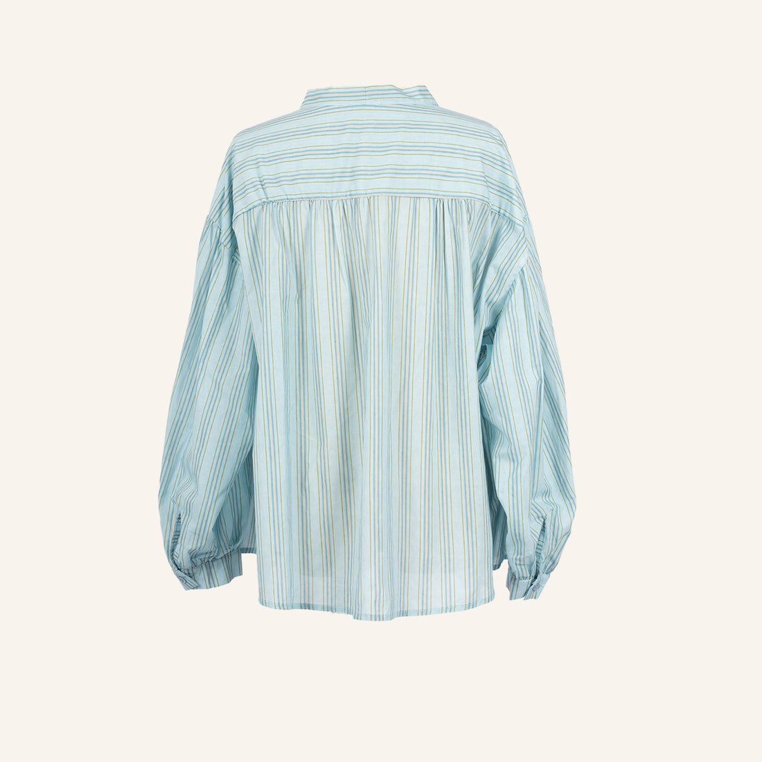 CHEMISE/TUNIQUE - LIGHT BLUE & GREEN - 99460