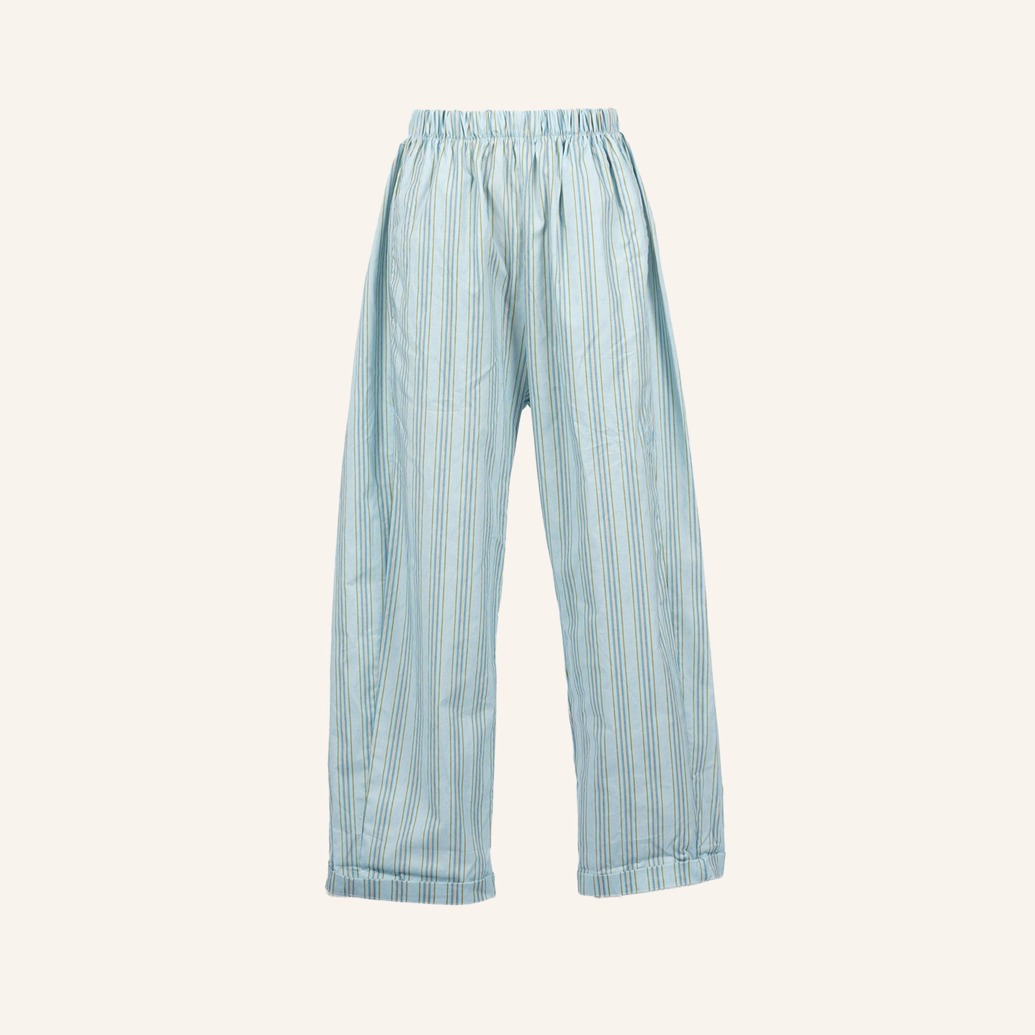PANTALON - LIGHT BLUE & GREEN - 96963
