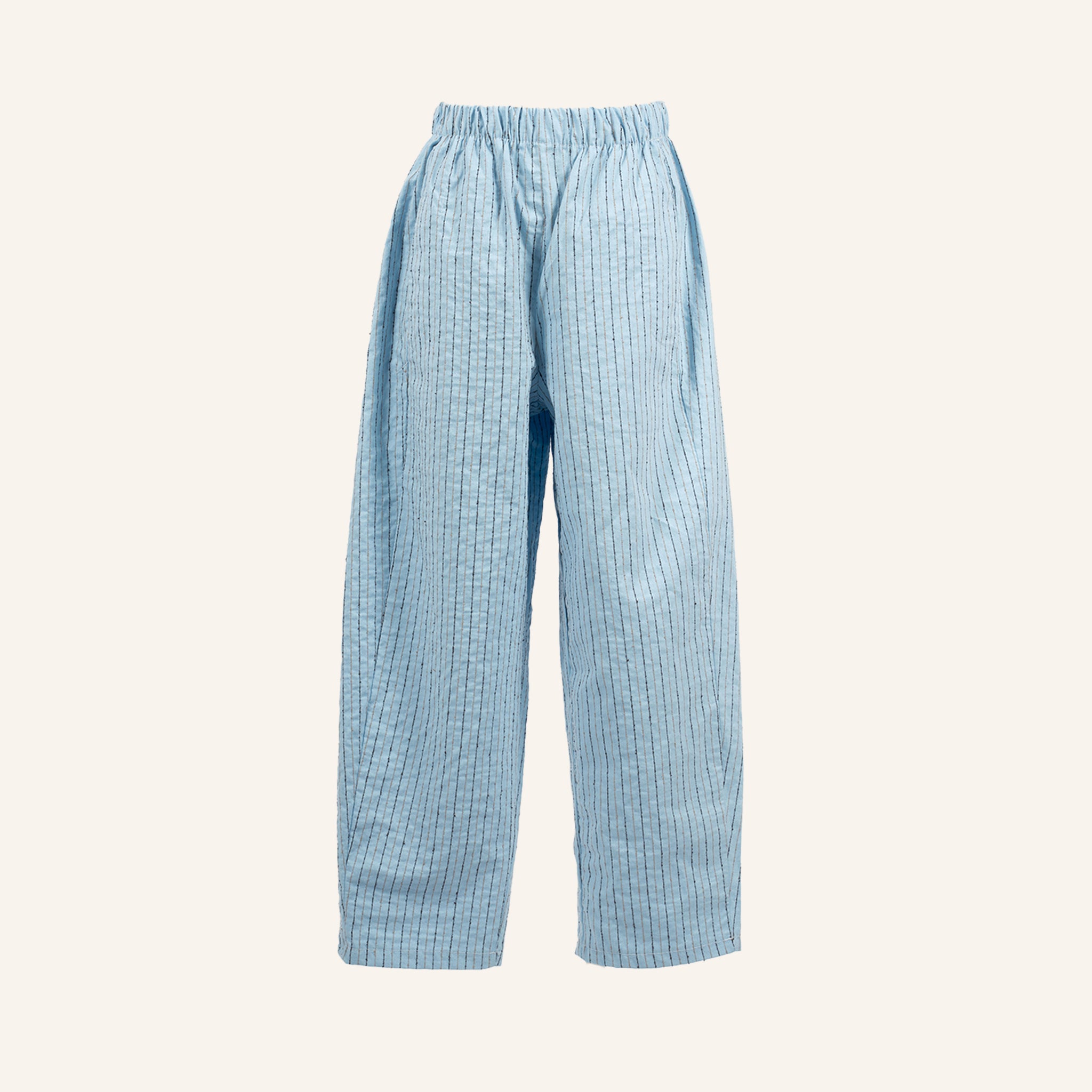 PANTALON - LIGHT BLUE, BROWN & DARK BLUE - 21469