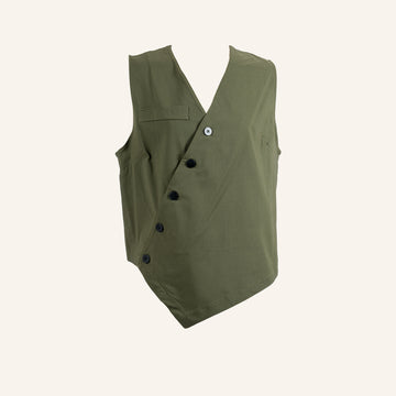 Gilet da donna - Army Green - 8941
