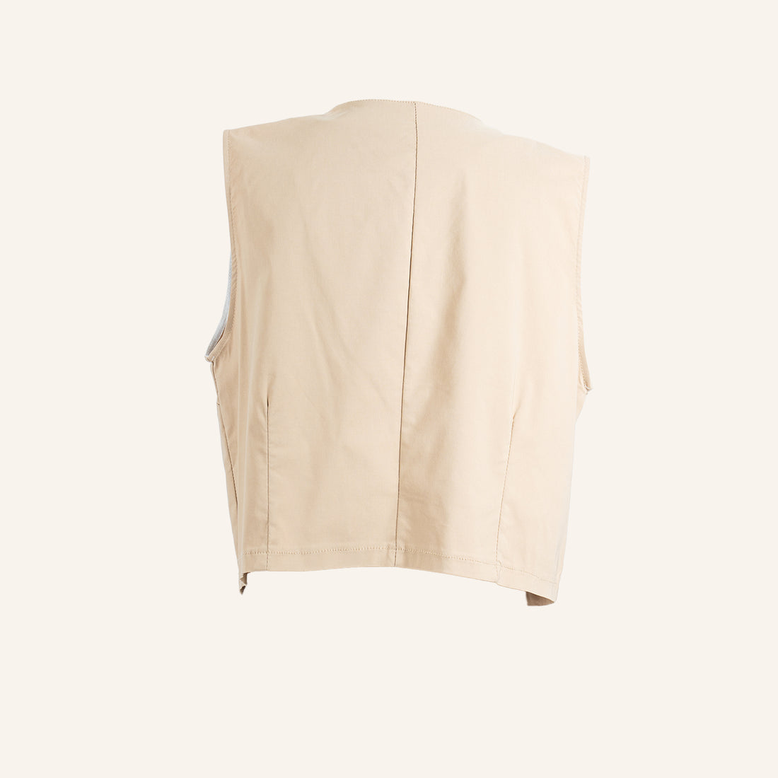 Gilet da donna - Beige - 8941
