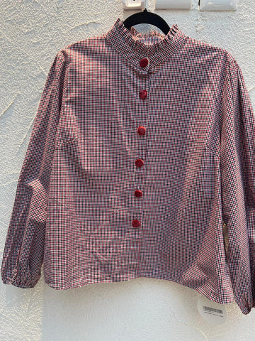 CHEMISE/TUNIQUE - BLUE & RED - 4962565