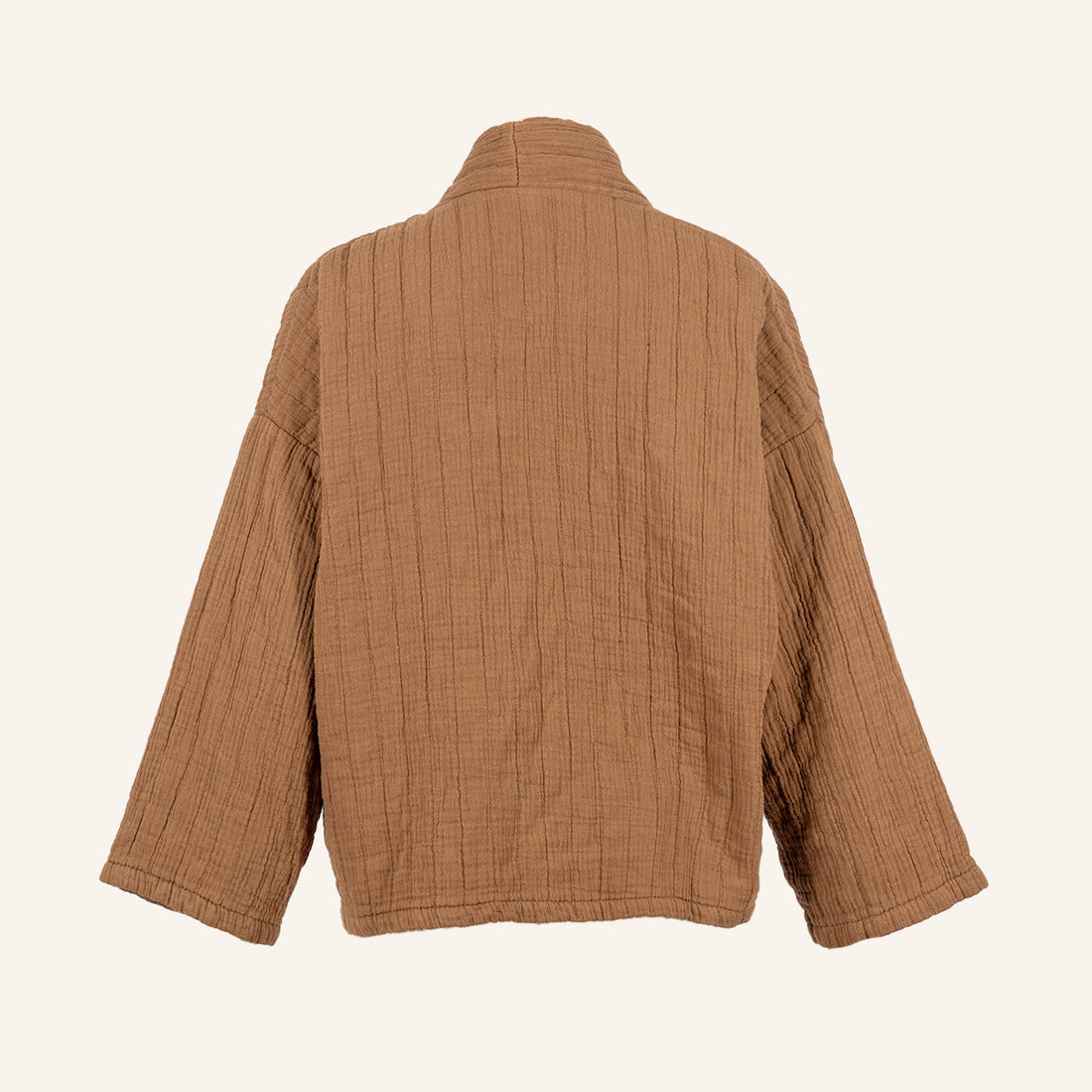 VESTE GILET - BROWN- M0028