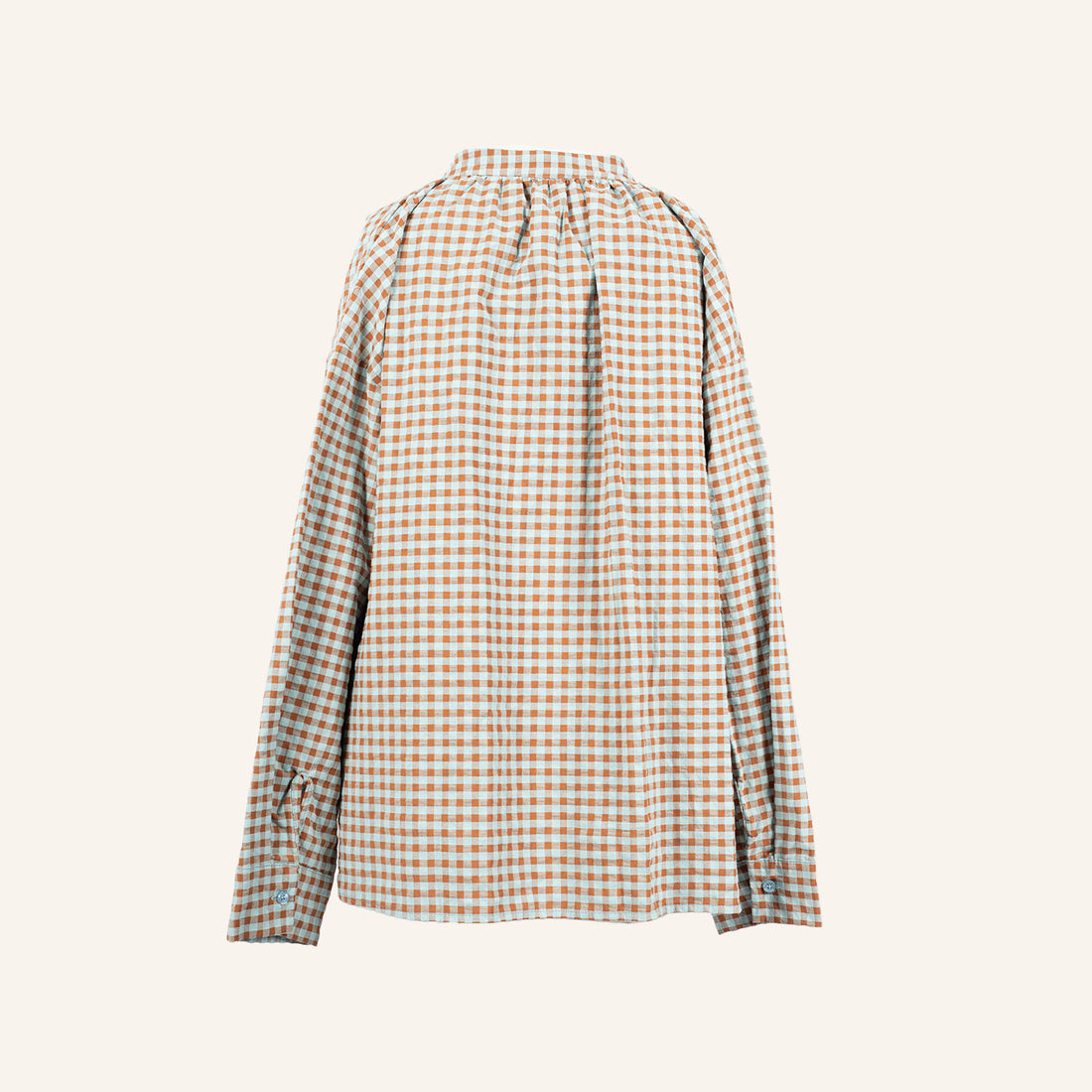 CHEMISE/TUNIQUE - BROWN & LIGHT - M19567B