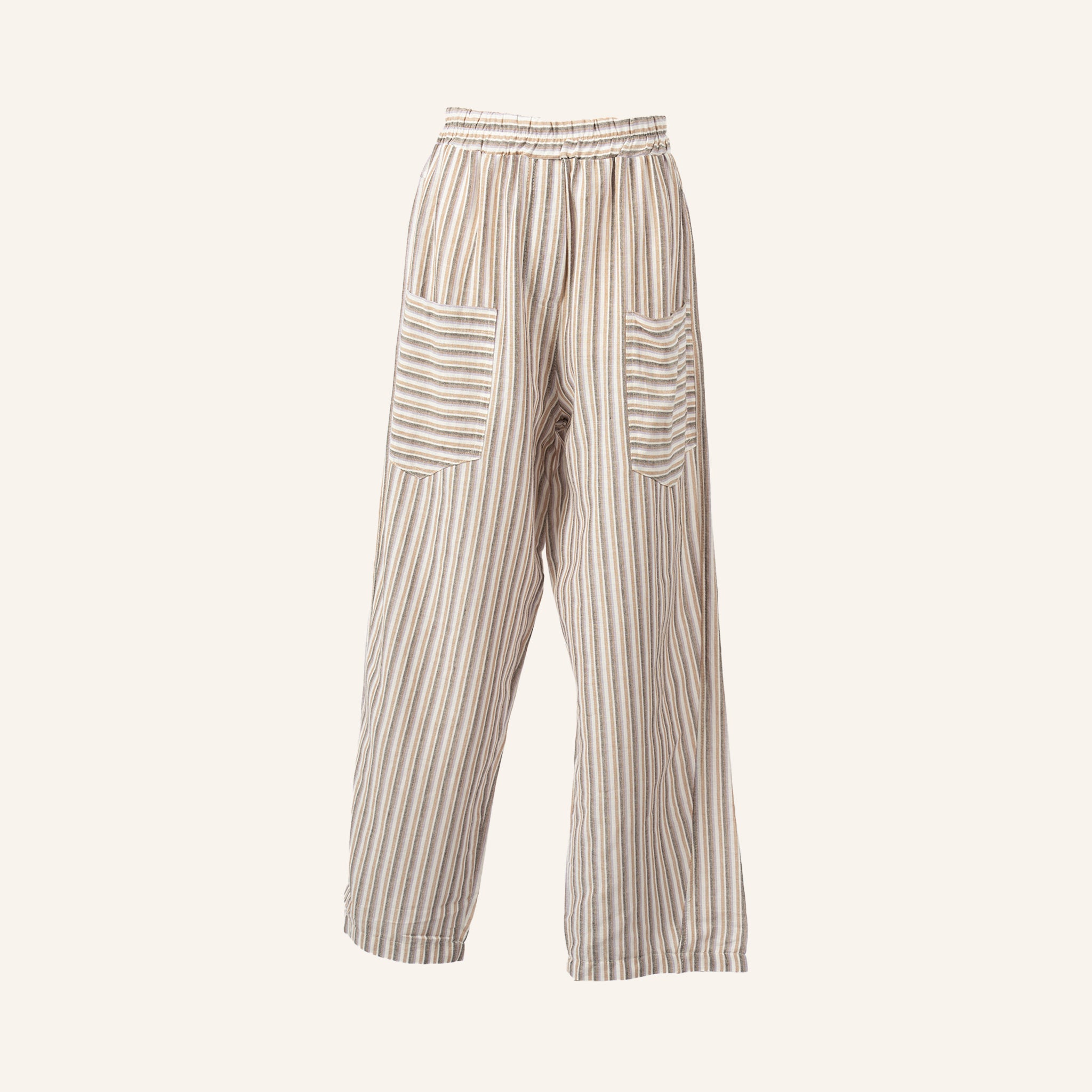 PANTALON - PURPLE & BROWN - 9500263