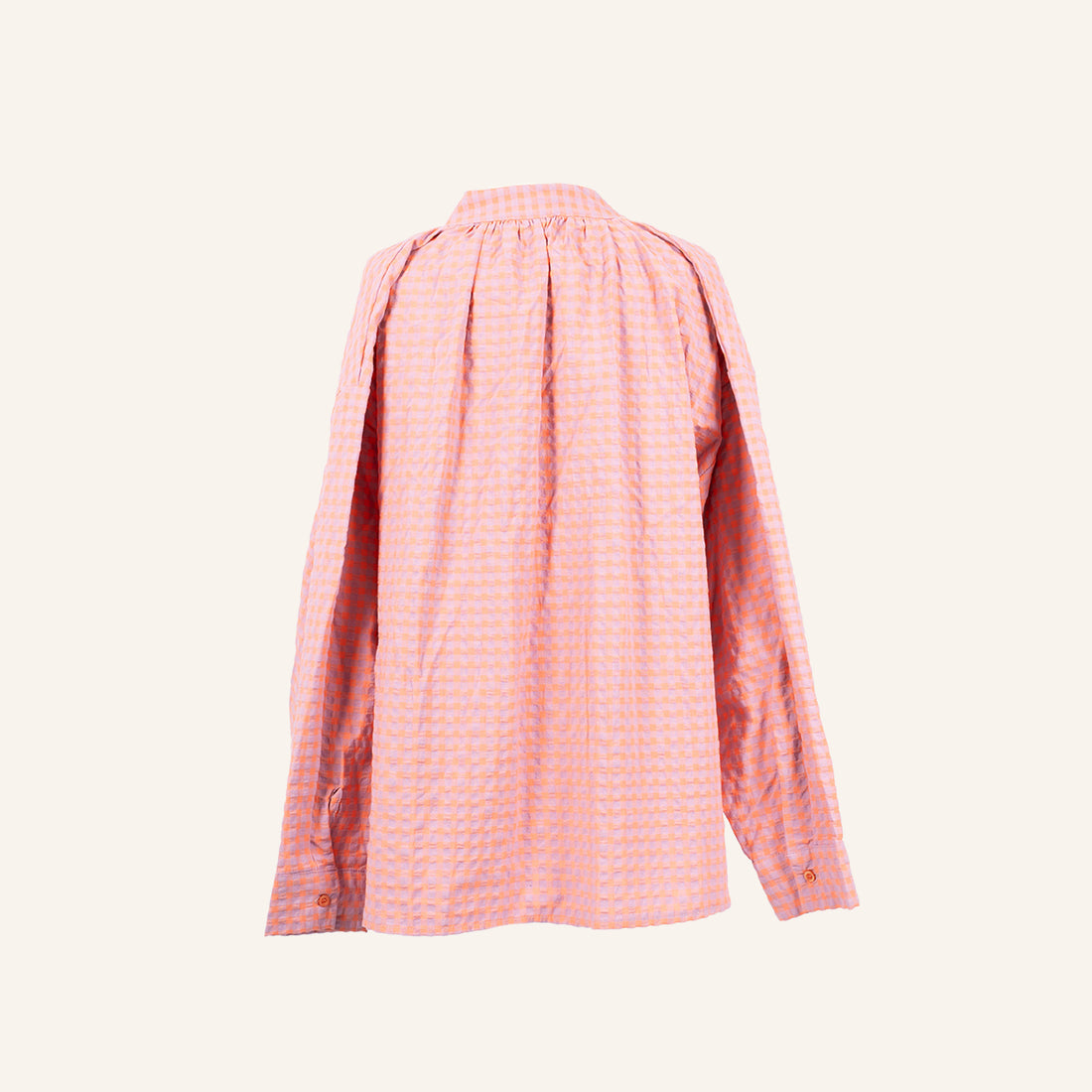 CHEMISE/TUNIQUE - PURPLE & ORANGE - M19567B