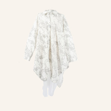 Vestido tull - White - 1590