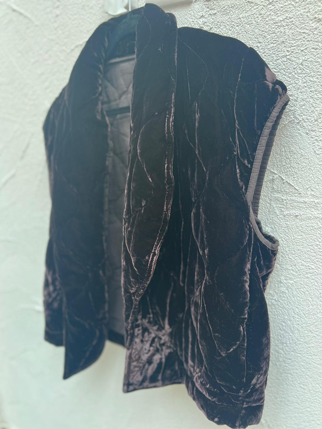 VESTE GILET - CHOCOLATE BROWN - 95869