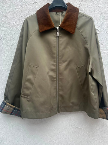 WOMEN'S JACKET - OLIVE GREEN - DL30211