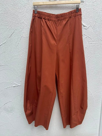 WOMEN TROUSERS - BROWN - 6123