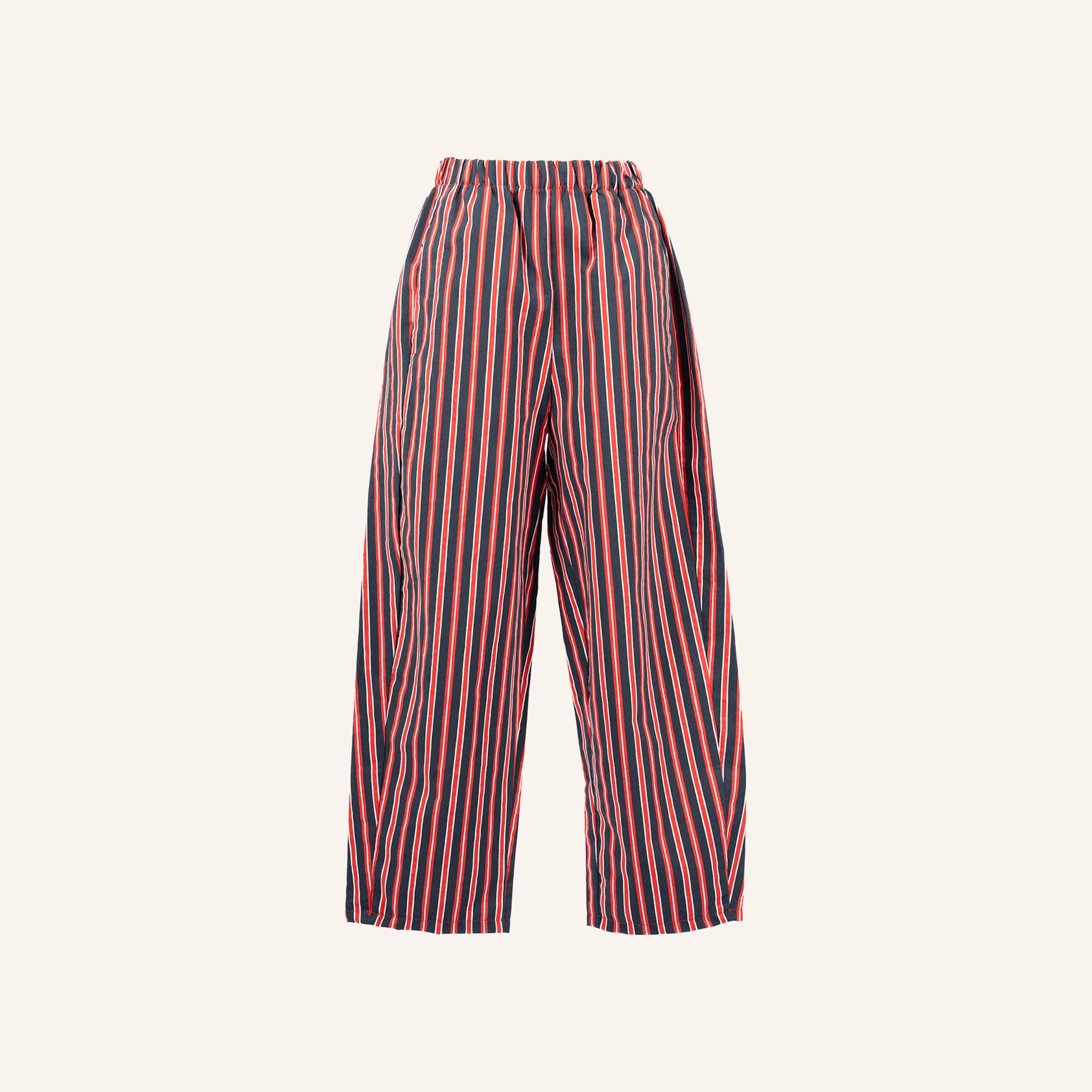 PANTALON - DARK BLUE, RED & WHITE - 21469