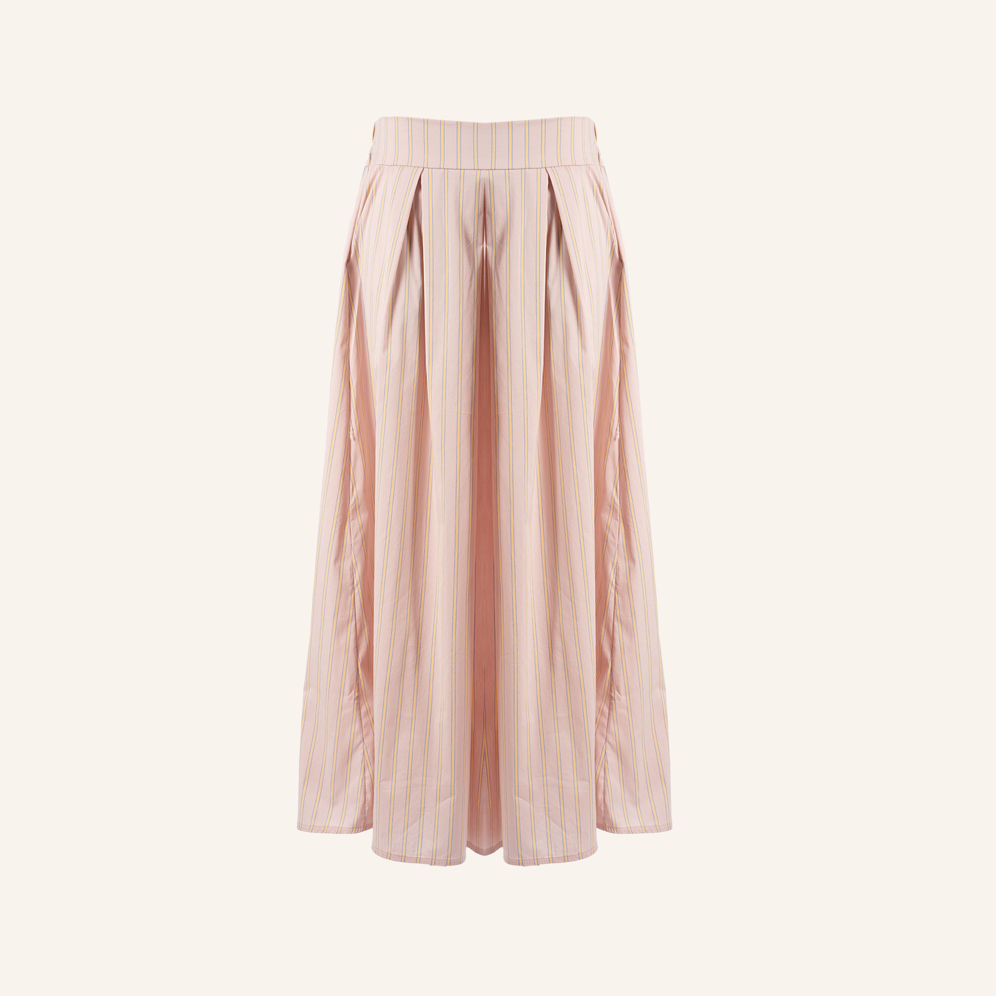 JUPE/SKIRT - LIGHT PINK & YELLOW - 19323PN12A