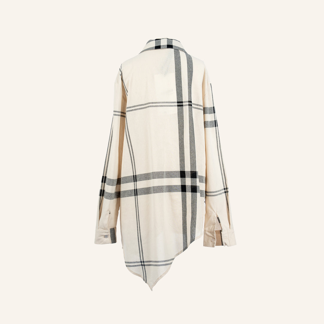 Camicia Da Donna - Black Beige & Gray - 9064