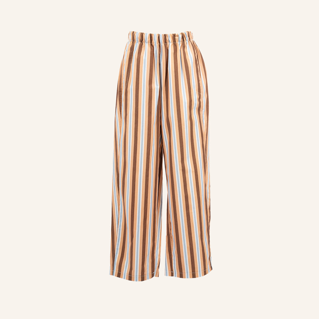 PANTALON - BLUE & BROWN - H20244PARIS