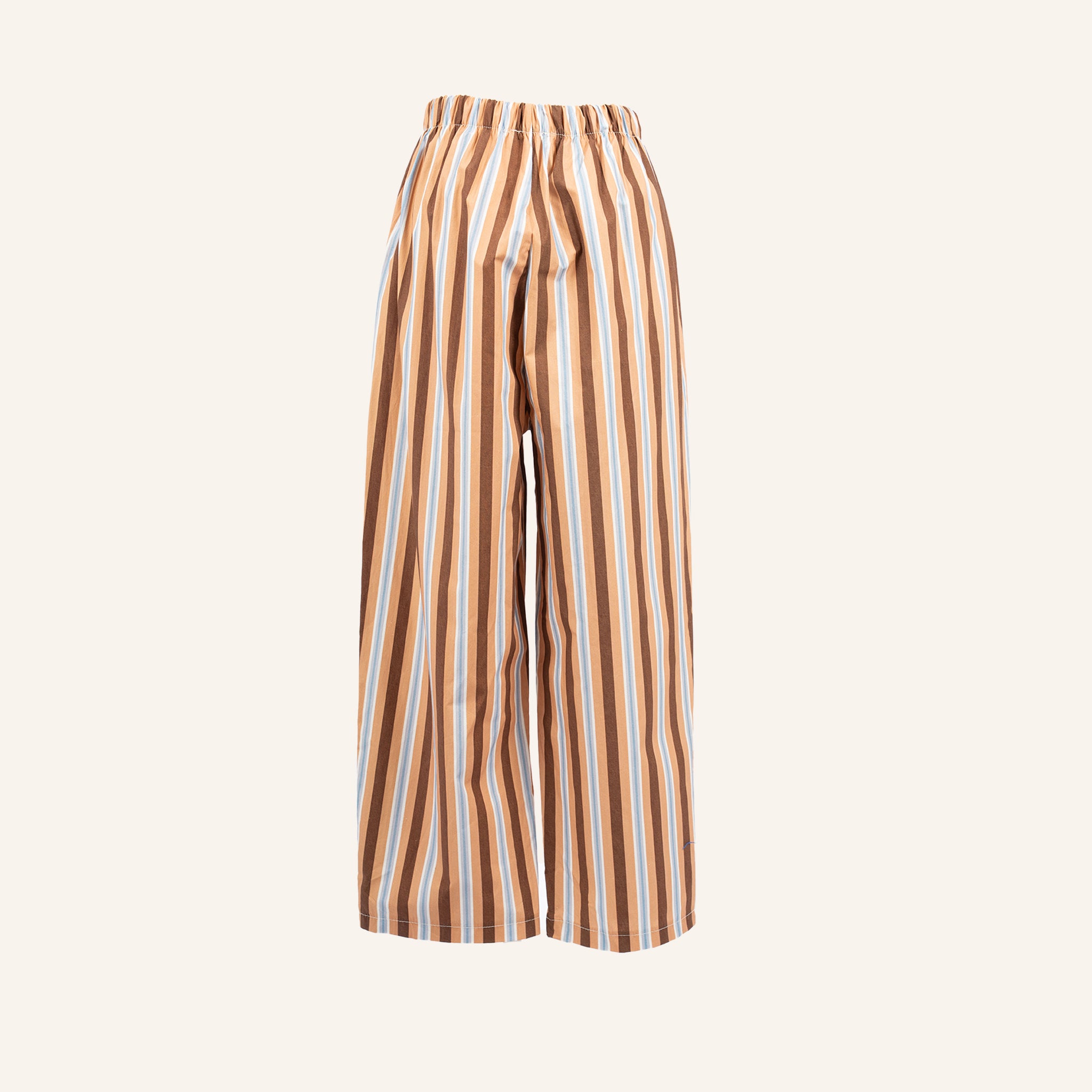 PANTALON - BLUE & BROWN - H20244PARIS