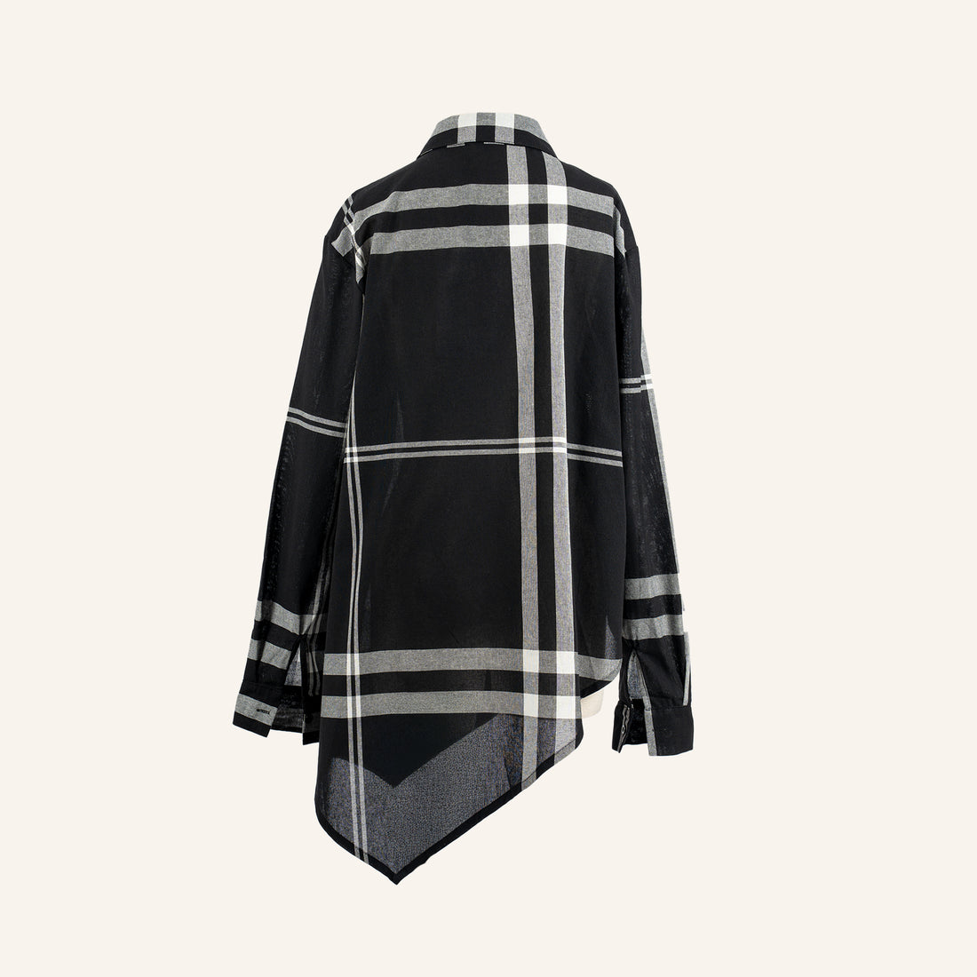 Camicia Da Donna - Black White & Gray - 9064