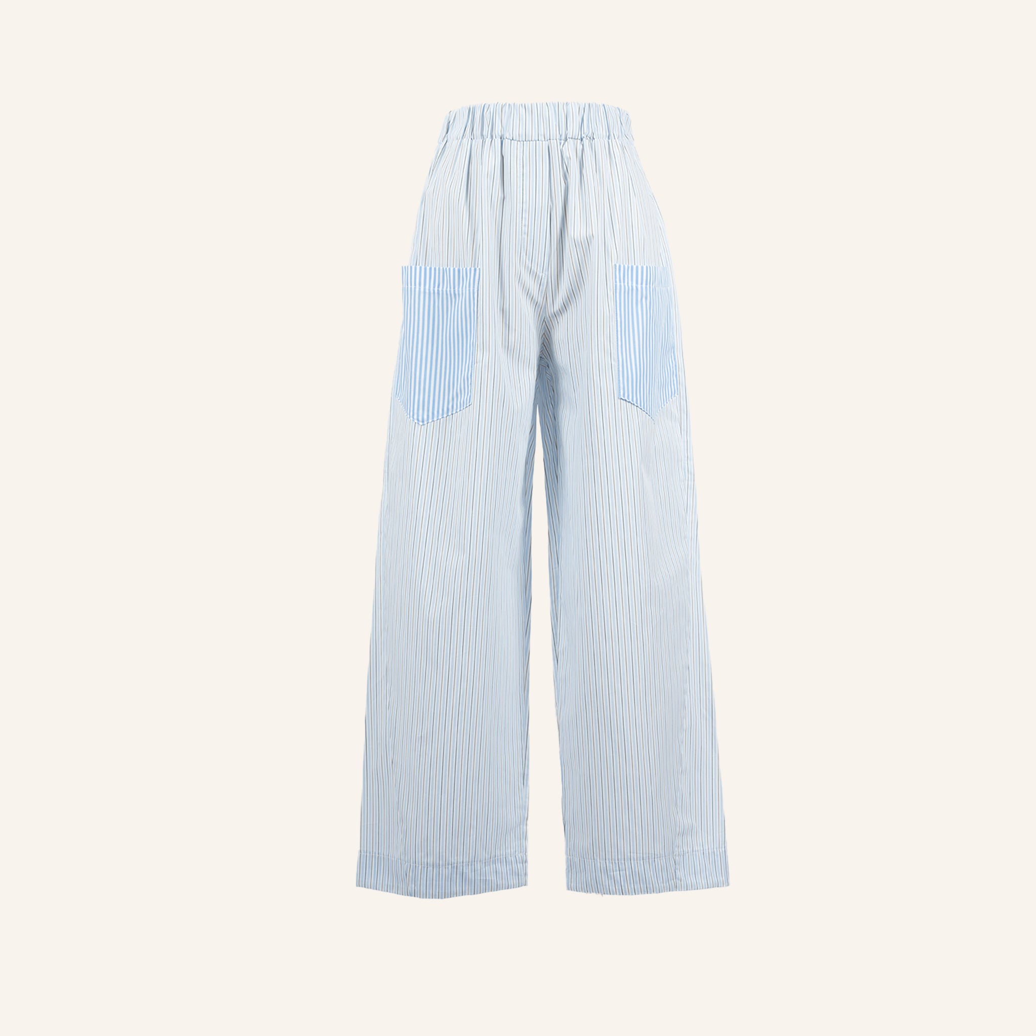PANTALON - BLUE, WHITE & OLIVE GREEN - 9500277BSTICK