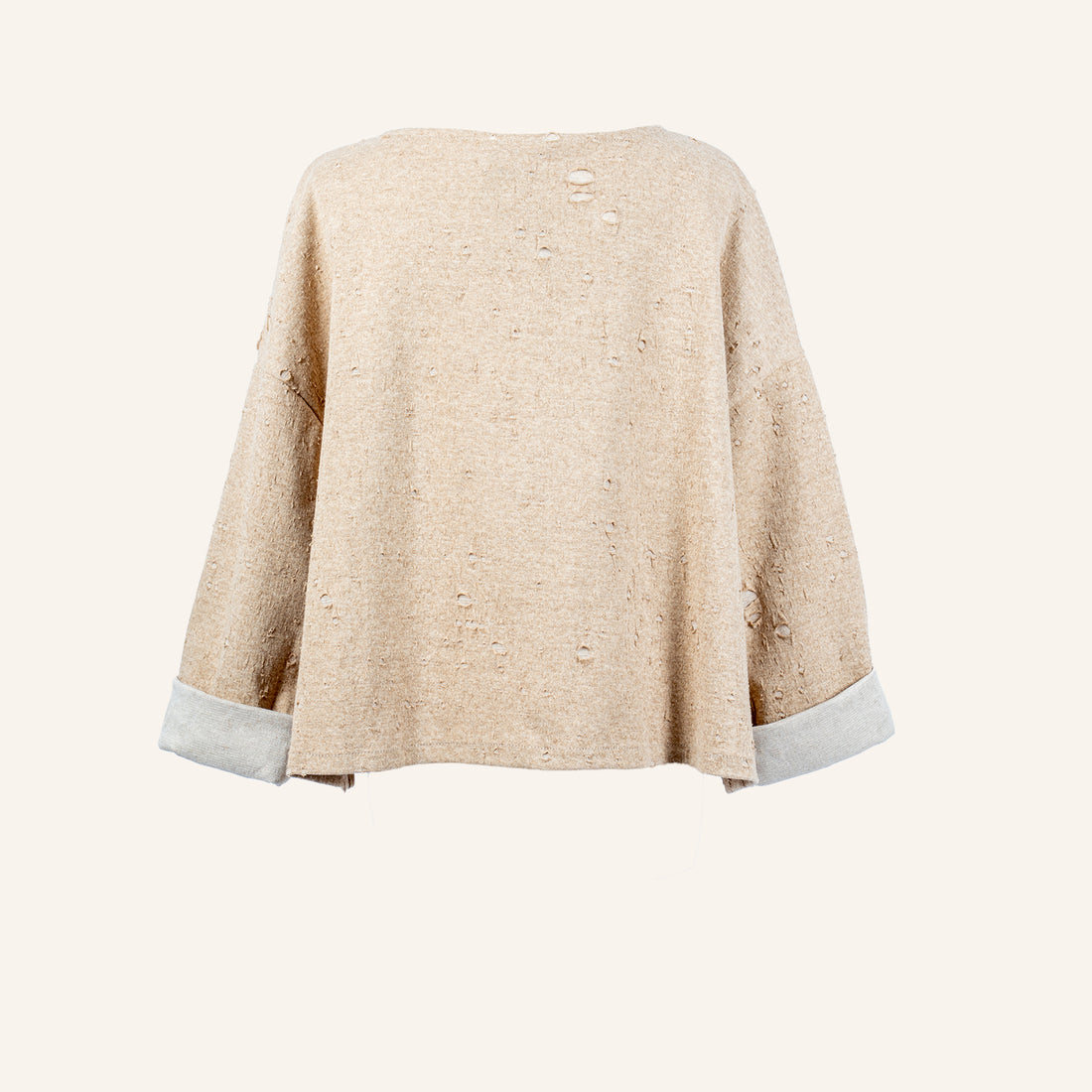 Maglia da donna - Beige - 9037