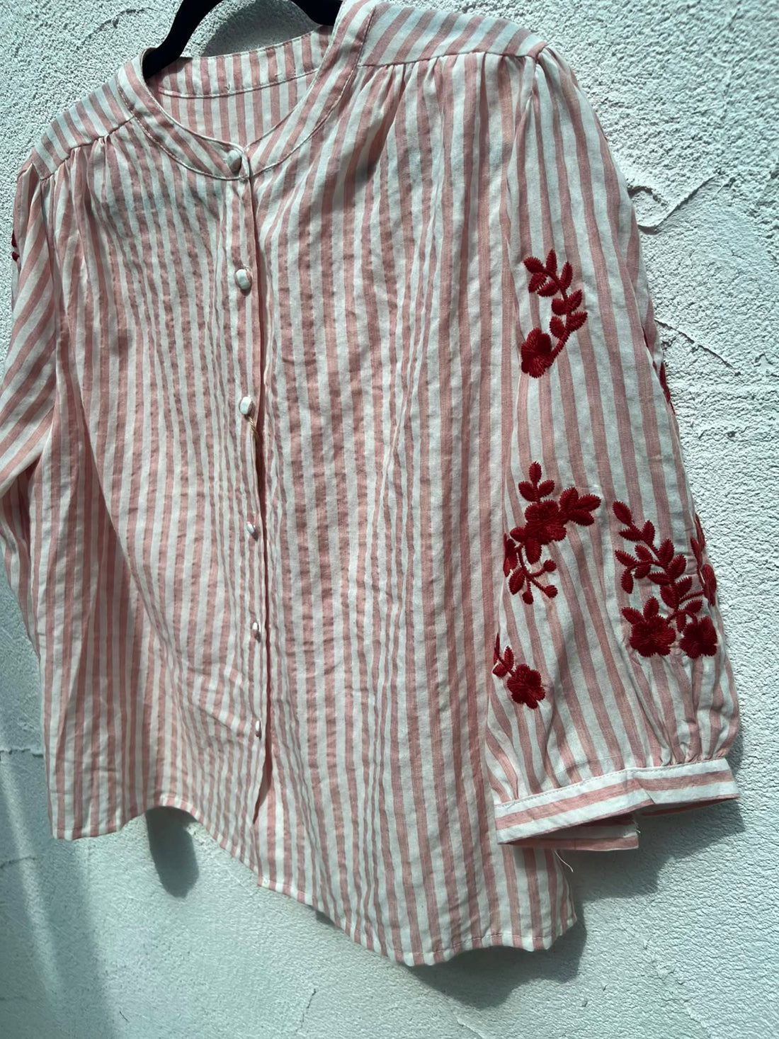 CHEMISE/ SHIRT - PINK & WHITE - 4822675