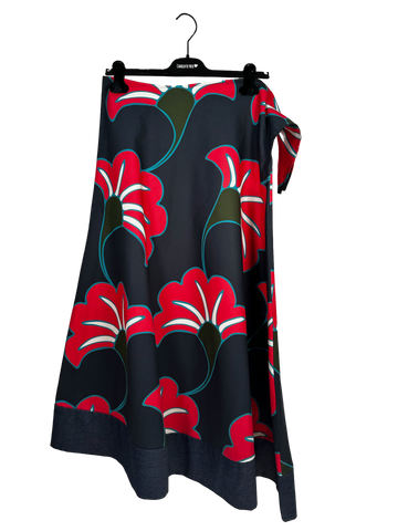 Pareo Skirt Printed Popeline- Euka