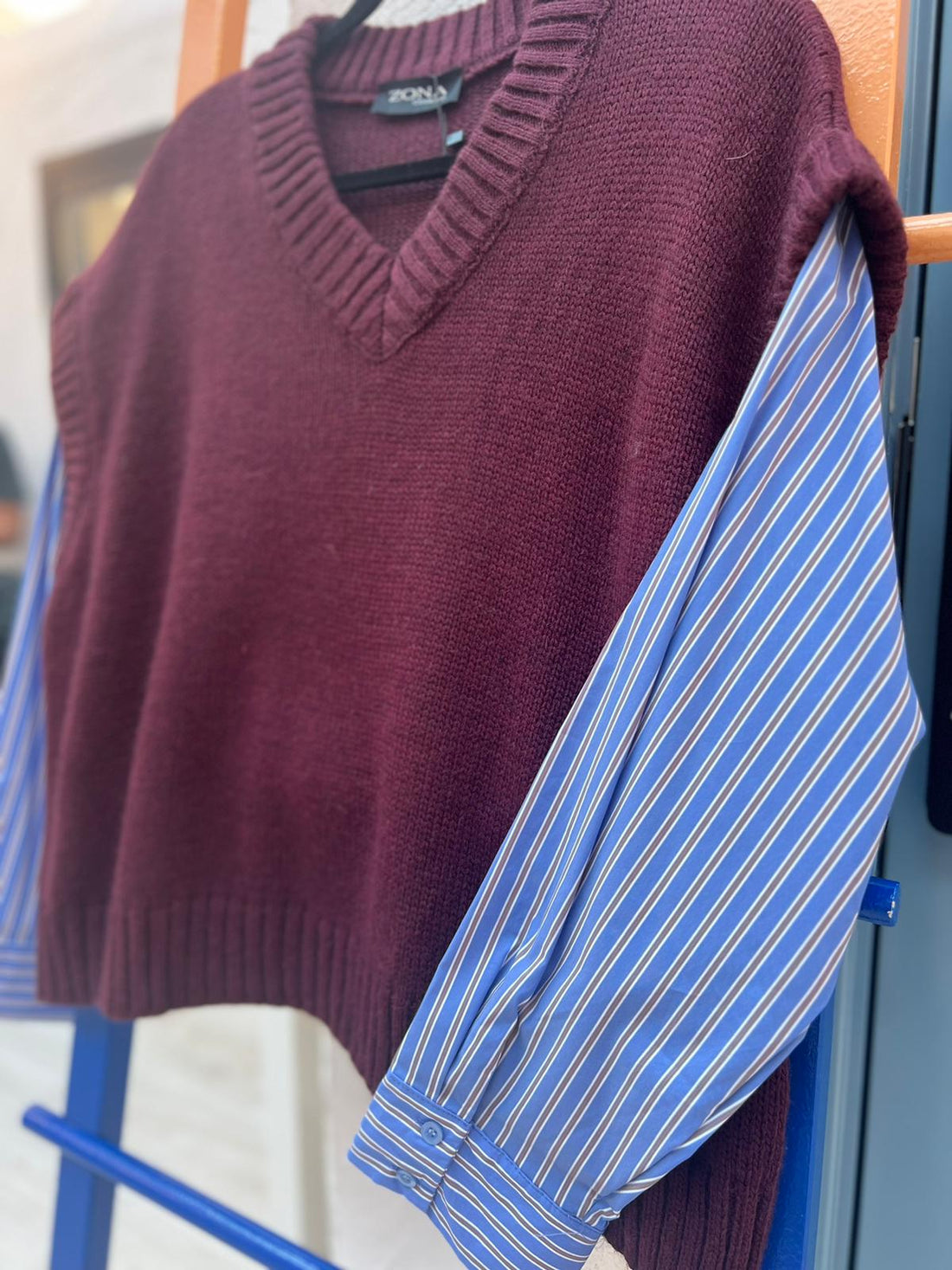 JERSEY CUELLO - ZD0062 - GRANATE