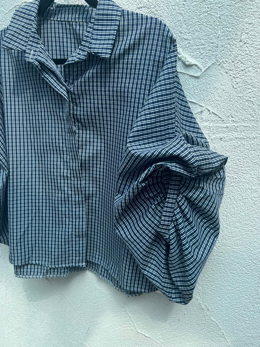 CAMICIA DONNA - WHITE & BLUE - 38726PNST