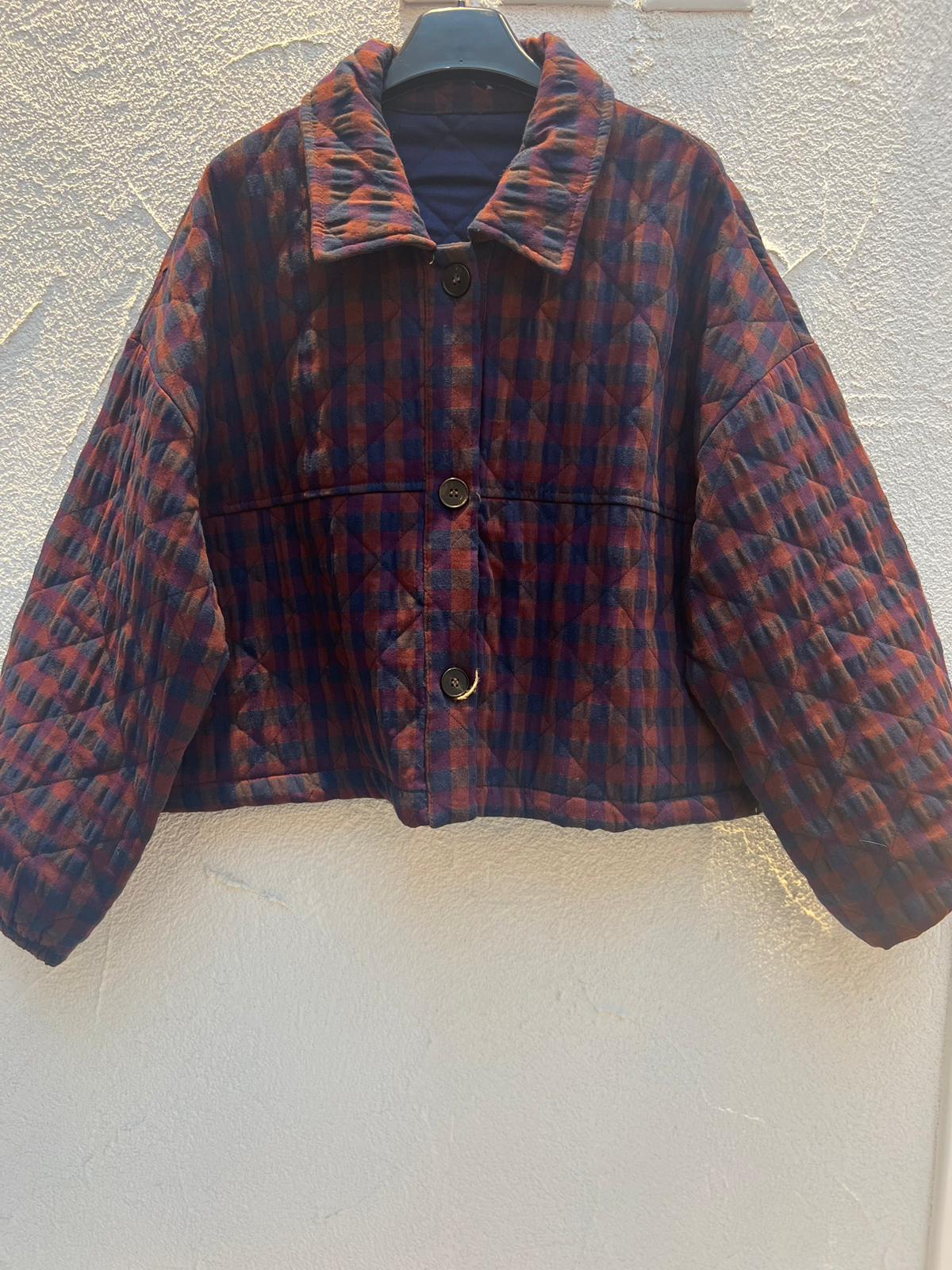 VESTE GILET - PURPLE & BLUE - 110093930065