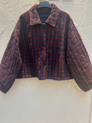 VESTE GILET - PURPLE & BLUE - 110093930065