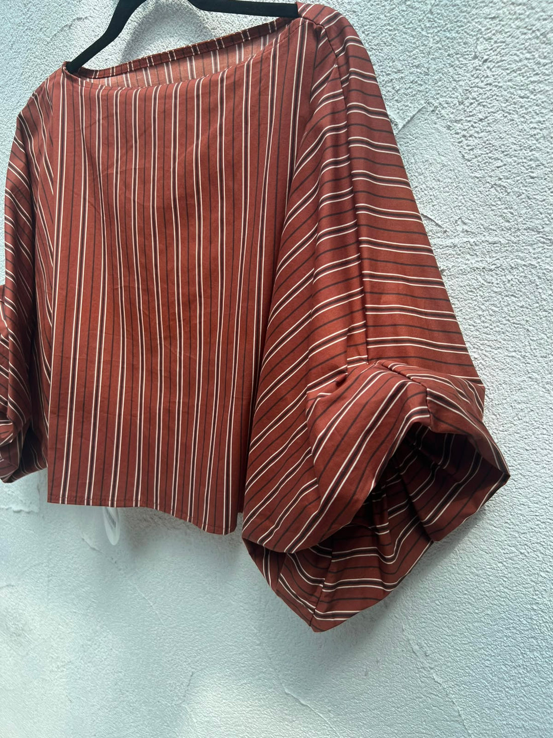 MAGLIA DONNA - BROWN & WHITE - 28126PC155