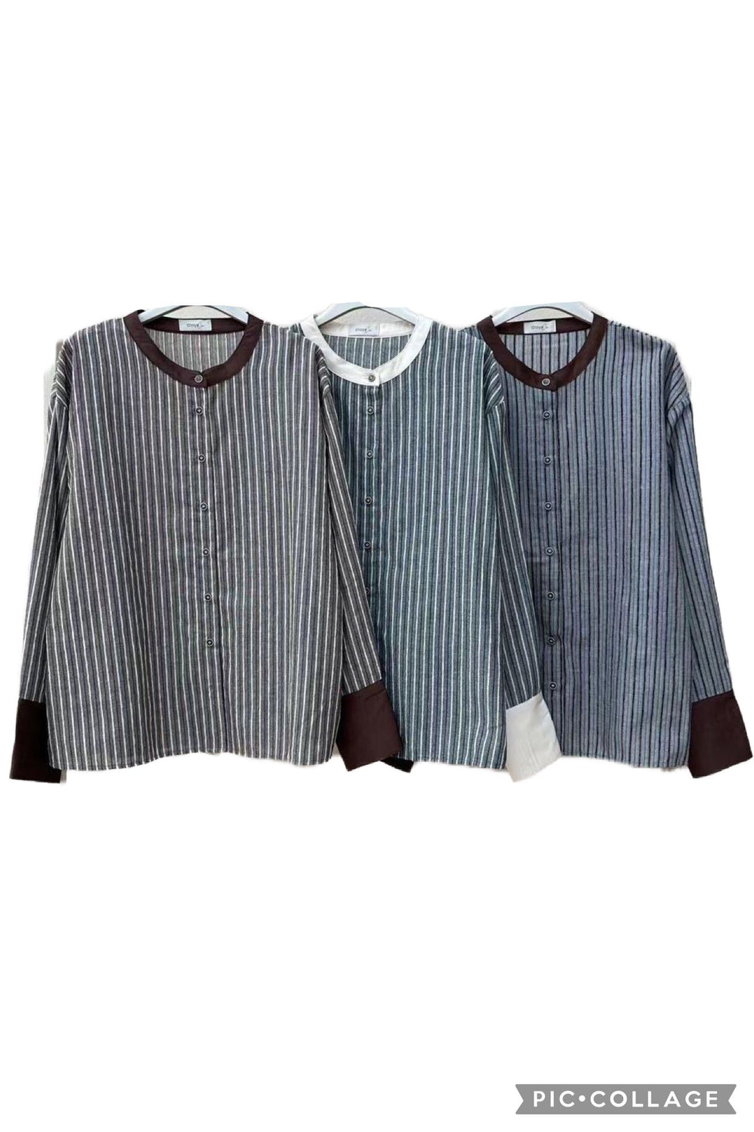 CAMICIA - DARK BROWN - 25MD7381